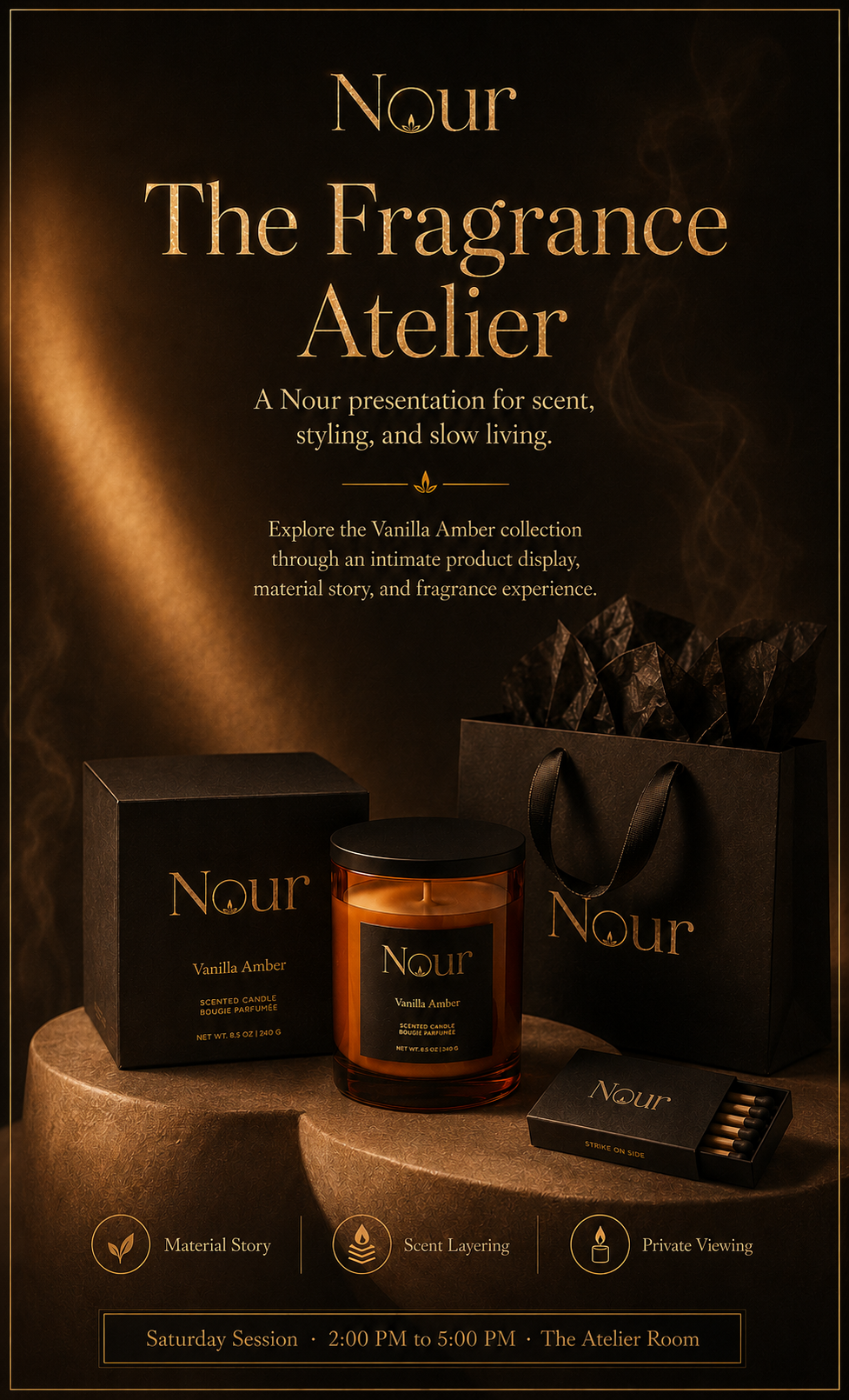 Nour — A3 Vertical Product Poster