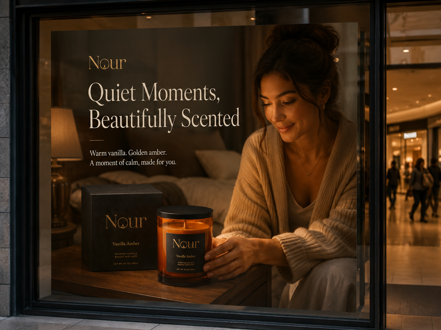 Nour — Retail Window Poster